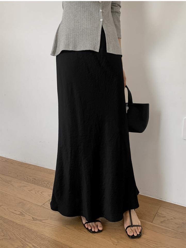FRILL-T/DADA韓國直郵女士新品熱賣真品休閑推薦人氣長裙FRILL-T/DADA長裙