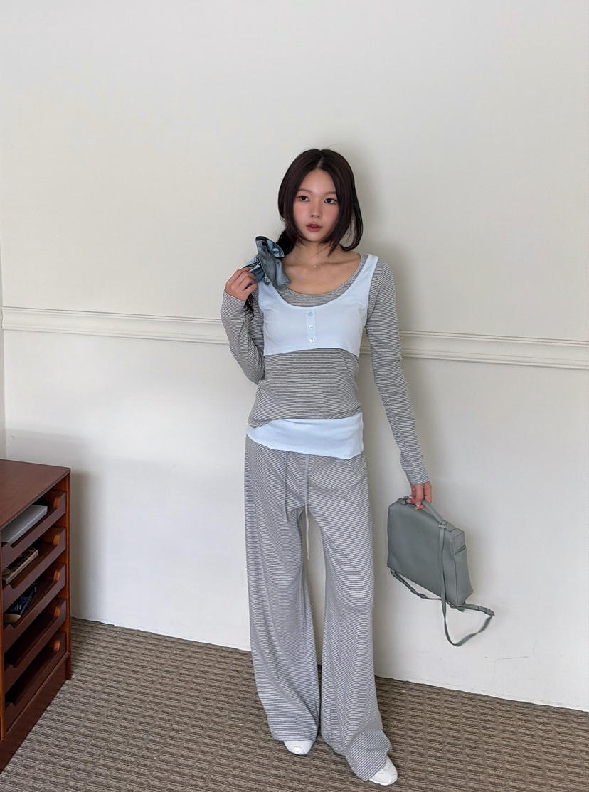 MARKE-P韓國代購女裝新品休閑時尚推薦職業人氣熱賣休閑褲MARKE-P休閑褲