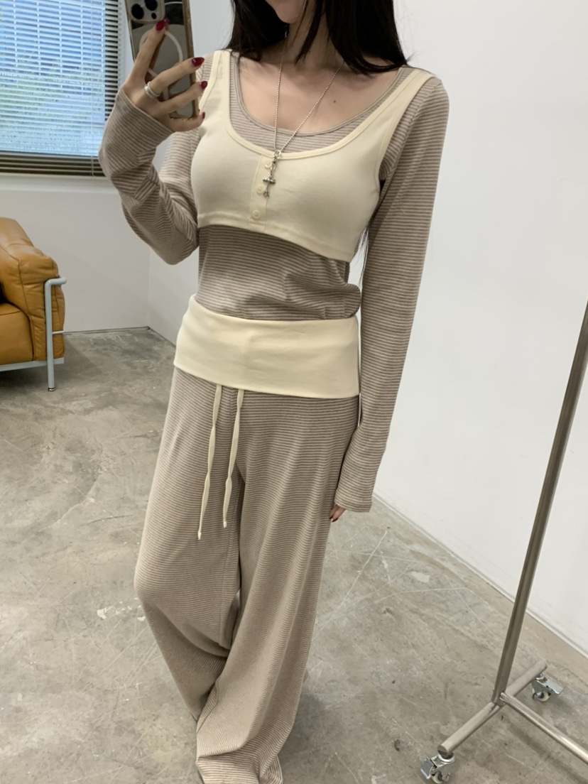 MARKE-P韓國代購女裝新品休閑時尚推薦職業人氣熱賣休閑褲MARKE-P休閑褲