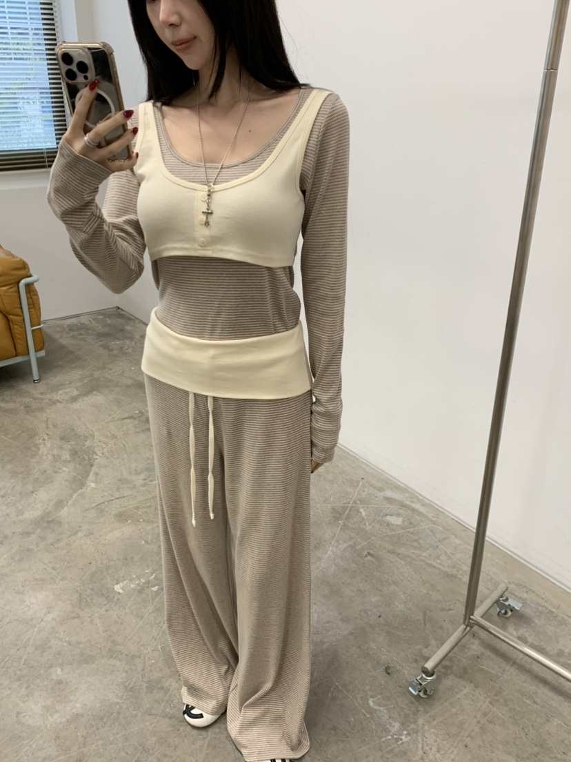 MARKE-P韓國代購女裝新品休閑時尚推薦職業人氣熱賣休閑褲MARKE-P休閑褲