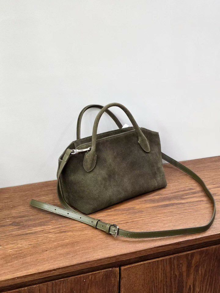 TROUVAILLE東大門代購女士新品職業熱賣單肩斜跨包牛皮絨TROUVAILLE單肩/斜跨包圖色3