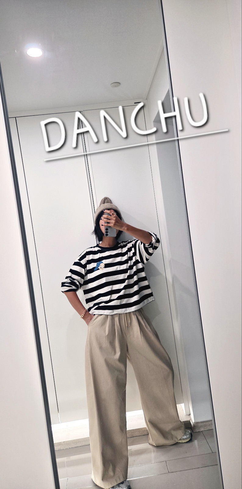 DANCHU韓國代購女裝新款人氣休閑推薦職業真品熱賣長袖T恤DANCHU長袖T恤