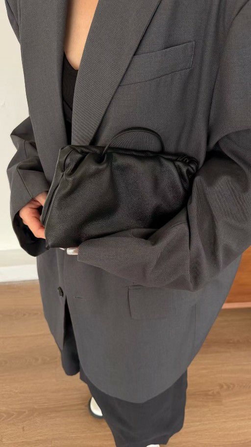 TROUVAILLE東大門實拍女裝新品人氣真品單肩斜跨包牛皮羊皮TROUVAILLE單肩/斜跨包