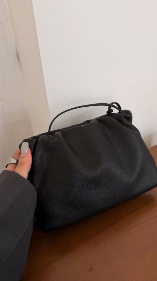 TROUVAILLE東大門實拍女裝新品人氣真品單肩斜跨包牛皮羊皮TROUVAILLE單肩/斜跨包