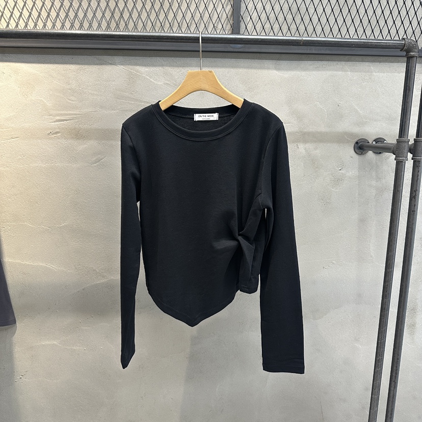 ON THE MODE東大門代購女裝新品推薦人氣真品熱賣長袖T恤ON THE MODE長袖T恤圖色4
