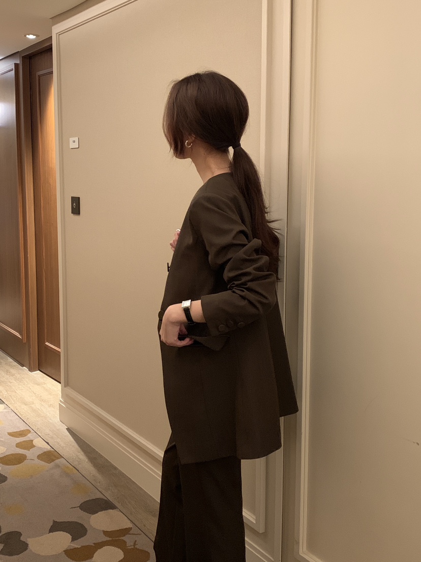 FRILL-T/DADA韓國代購女裝新品職業休閑時尚真品人氣套裝FRILL-T/DADA套裝