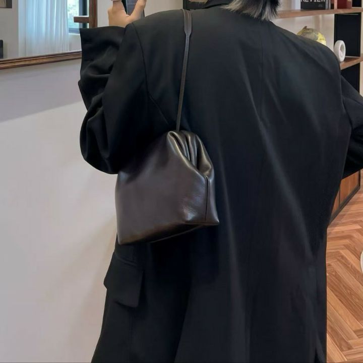 TROUVAILLE東大門代購女裝新品人氣推薦單肩斜跨包皮革羊皮TROUVAILLE單肩/斜跨包