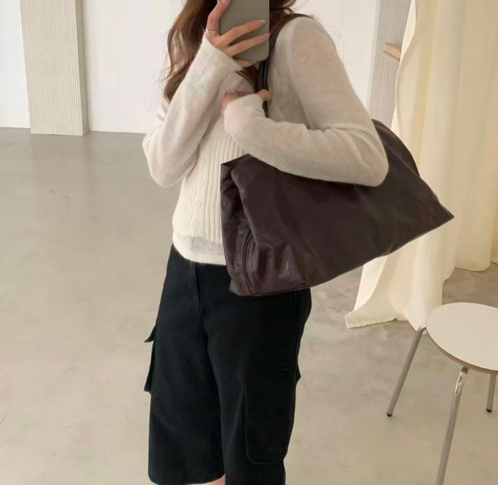 TROUVAILLE東大門實拍女裝新款人氣時尚休閑推薦單肩斜跨包TROUVAILLE單肩/斜跨包