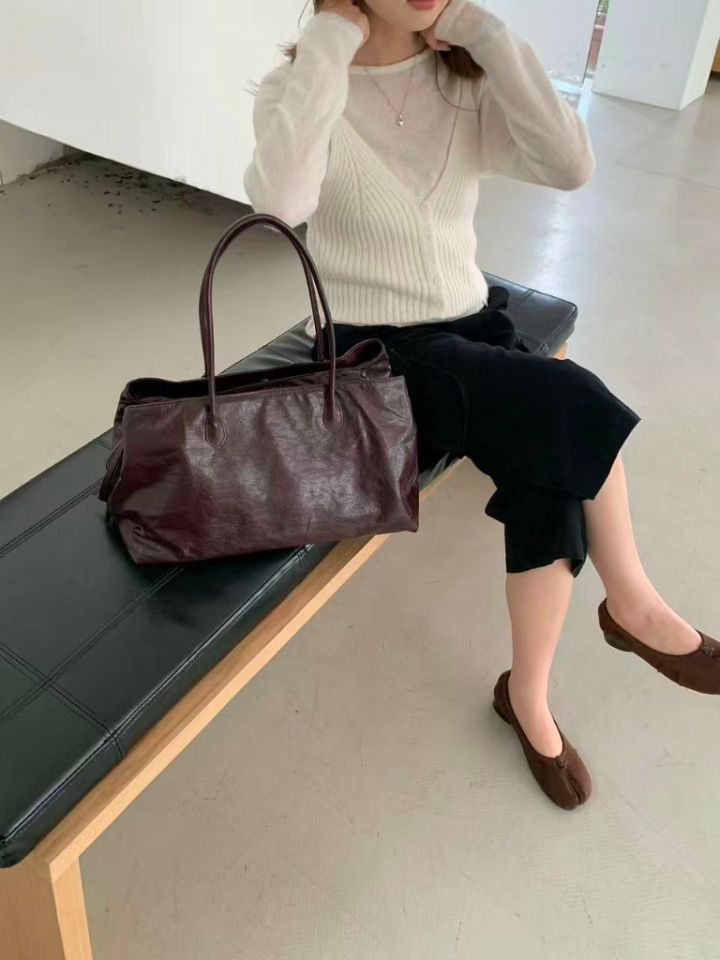 TROUVAILLE東大門實拍女裝新款人氣時尚休閑推薦單肩斜跨包TROUVAILLE單肩/斜跨包圖色3