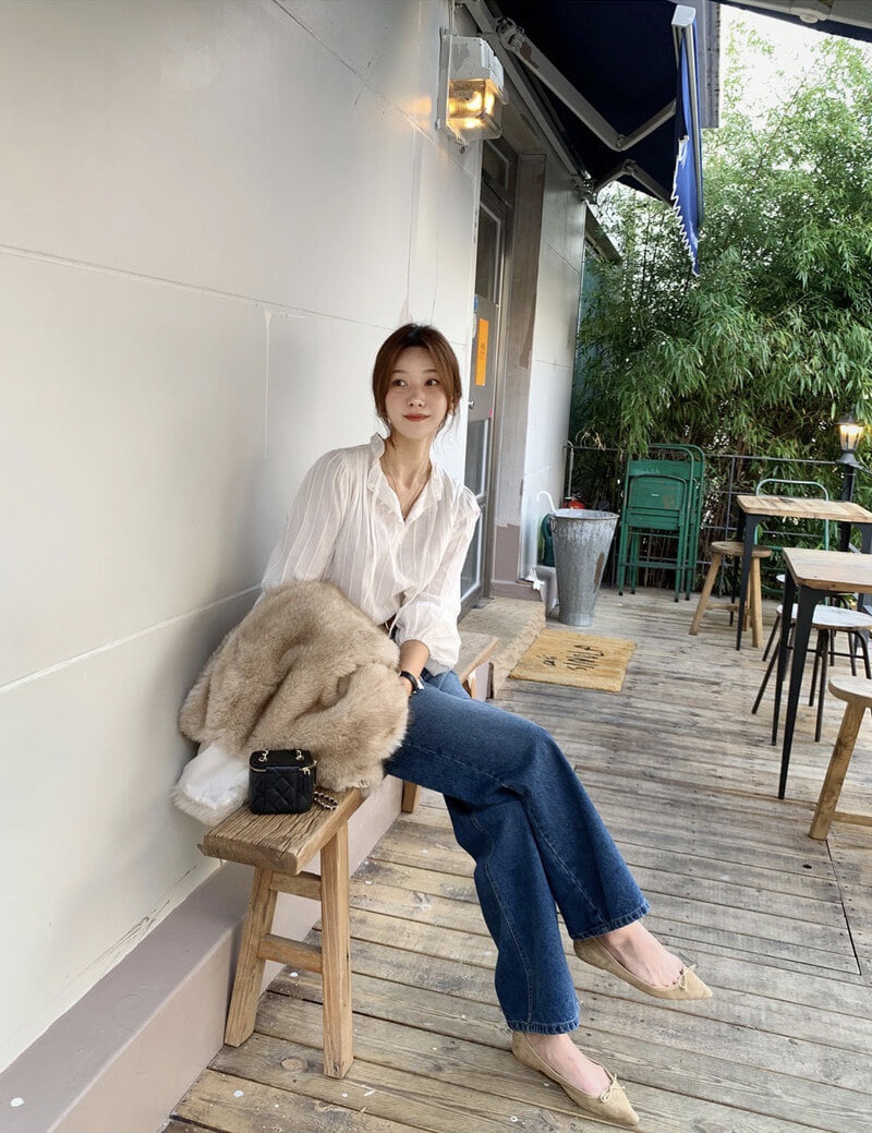 FRILL-T/DADA東大門代購女士新品時尚襯衫蕾絲衫荷葉邊褶裥FRILL-T/DADA襯衫/蕾絲衫