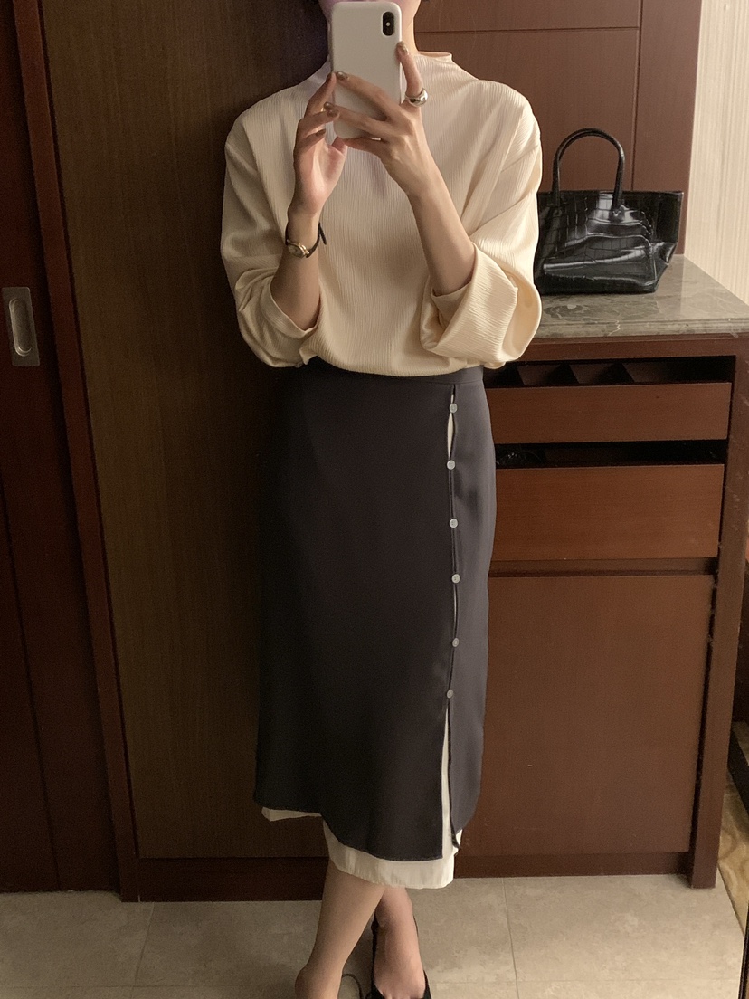 FRILL-T/DADA東大門直郵女士新品人氣休閑半身裙中短裙FRILL-T/DADA半身裙/中短裙