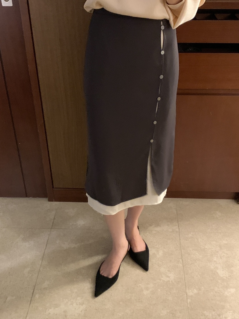 FRILL-T/DADA東大門直郵女士新品人氣休閑半身裙中短裙FRILL-T/DADA半身裙/中短裙