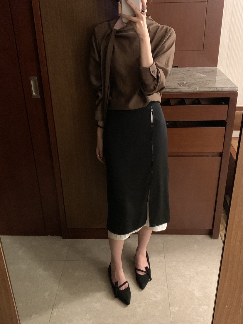 FRILL-T/DADA東大門直郵女士新品人氣休閑半身裙中短裙FRILL-T/DADA半身裙/中短裙