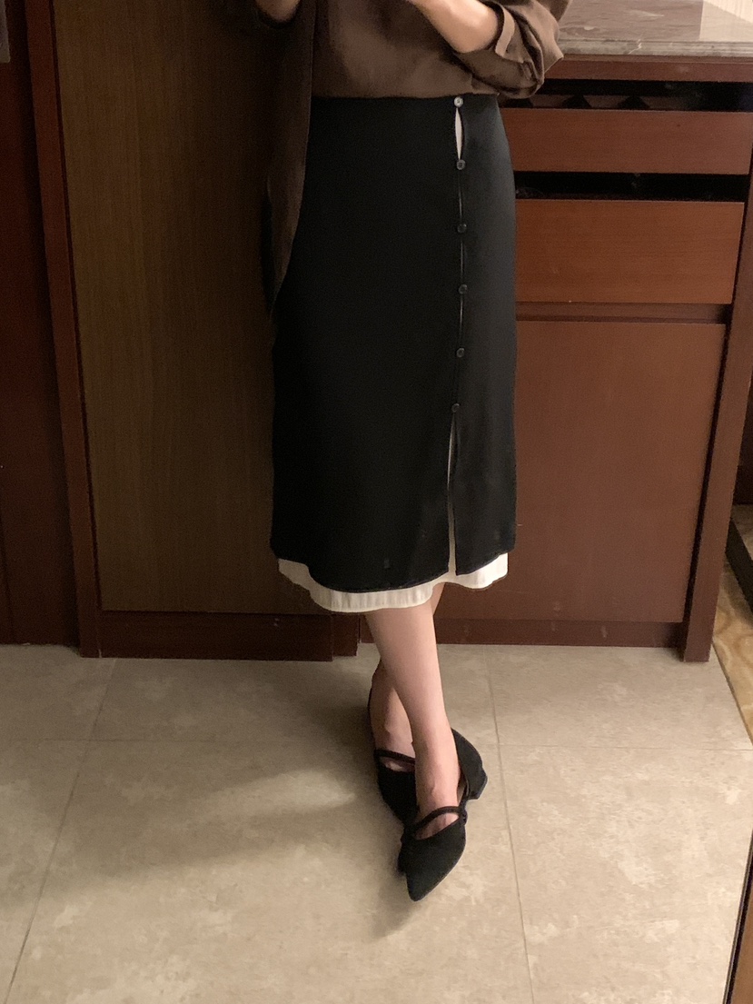 FRILL-T/DADA東大門直郵女士新品人氣休閑半身裙中短裙FRILL-T/DADA半身裙/中短裙