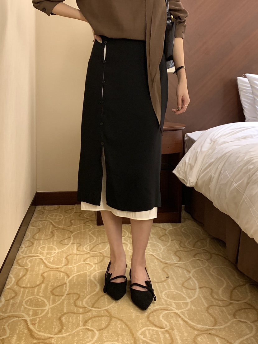 FRILL-T/DADA東大門直郵女士新品人氣休閑半身裙中短裙FRILL-T/DADA半身裙/中短裙