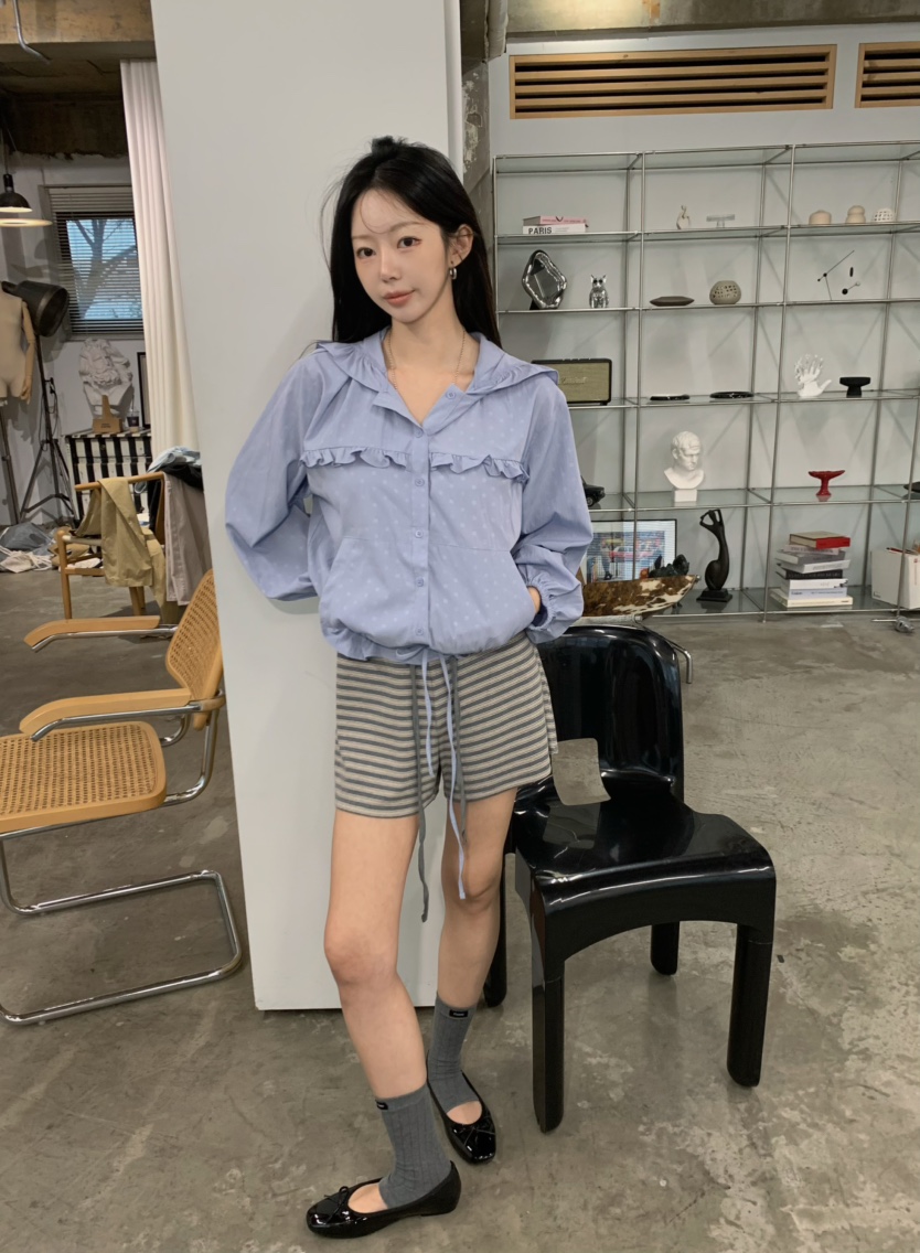 MARKE-P韓國直郵女士新款推薦時尚熱賣真品人氣襯衫蕾絲衫MARKE-P襯衫/蕾絲衫