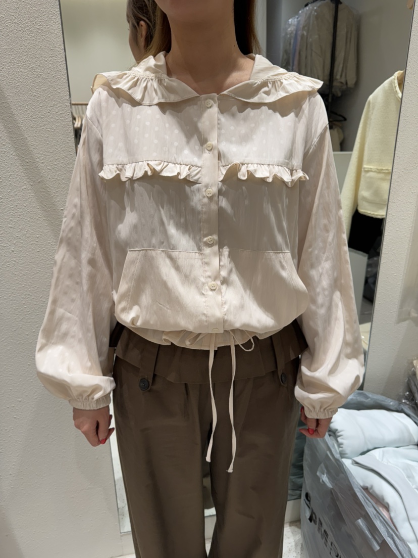 MARKE-P韓國直郵女士新款推薦時尚熱賣真品人氣襯衫蕾絲衫MARKE-P襯衫/蕾絲衫圖色2