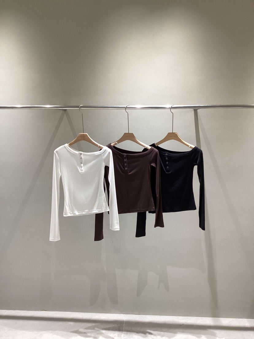NEAR LEAP-P東大門代購女裝新款真品推薦休閑人氣長袖T恤NEAR LEAP/The N:L長袖T恤