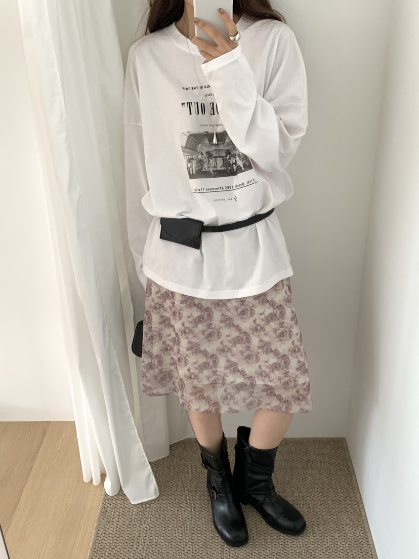 FRILL-T/DADA東大門代購女士新品熱賣真品半身裙中短裙FRILL-T/DADA半身裙/中短裙