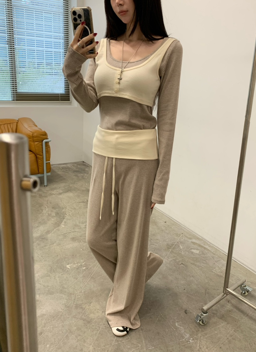 MARKE-P東大門直郵女裝新品熱賣時尚休閑真品人氣長袖T恤MARKE-P長袖T恤
