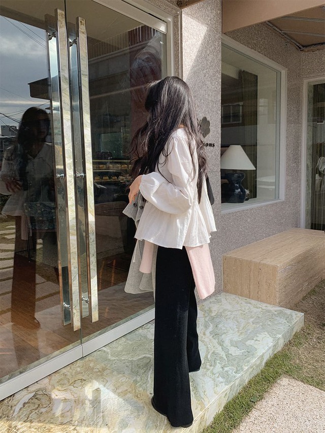 FRILL-T/DADA東大門直郵女裝新品人氣熱賣時尚襯衫蕾絲衫FRILL-T/DADA襯衫/蕾絲衫