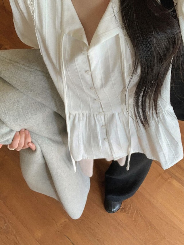 FRILL-T/DADA東大門直郵女裝新品人氣熱賣時尚襯衫蕾絲衫FRILL-T/DADA襯衫/蕾絲衫
