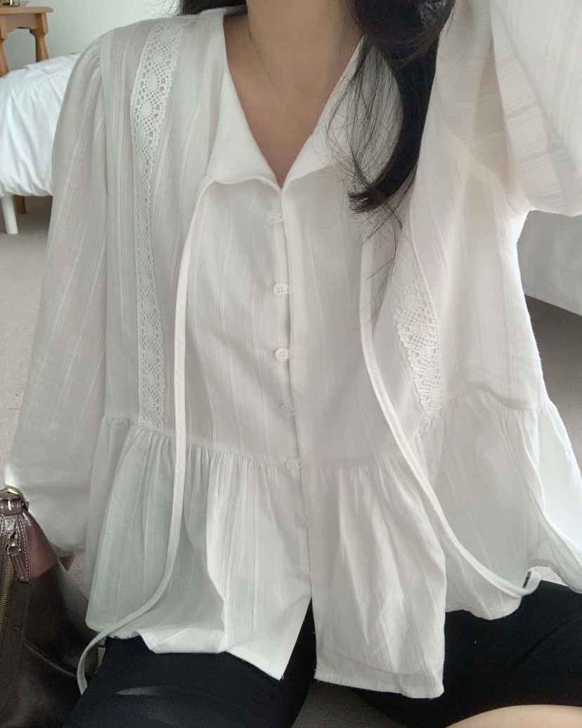 FRILL-T/DADA東大門直郵女裝新品人氣熱賣時尚襯衫蕾絲衫FRILL-T/DADA襯衫/蕾絲衫