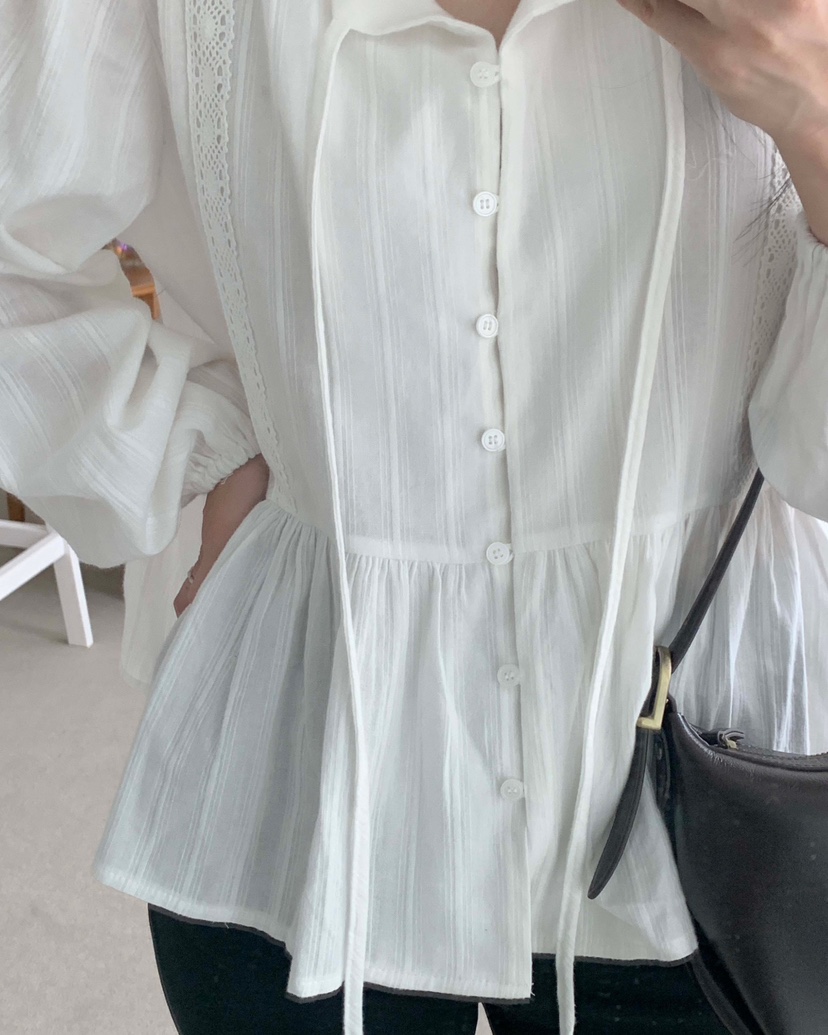 FRILL-T/DADA東大門直郵女裝新品人氣熱賣時尚襯衫蕾絲衫FRILL-T/DADA襯衫/蕾絲衫