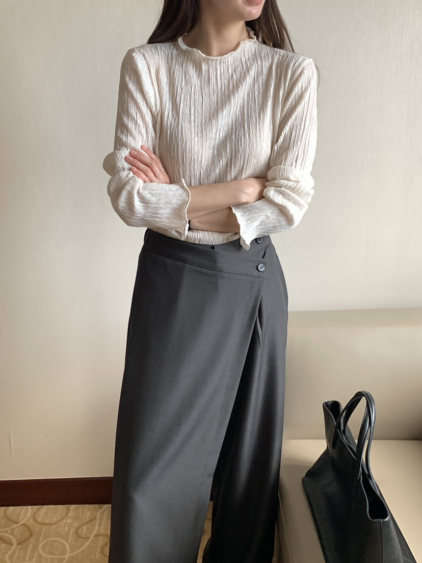 FRILL-T/DADA東大門代購女裝新品人氣休閑推薦時尚休閑褲FRILL-T/DADA休閑褲
