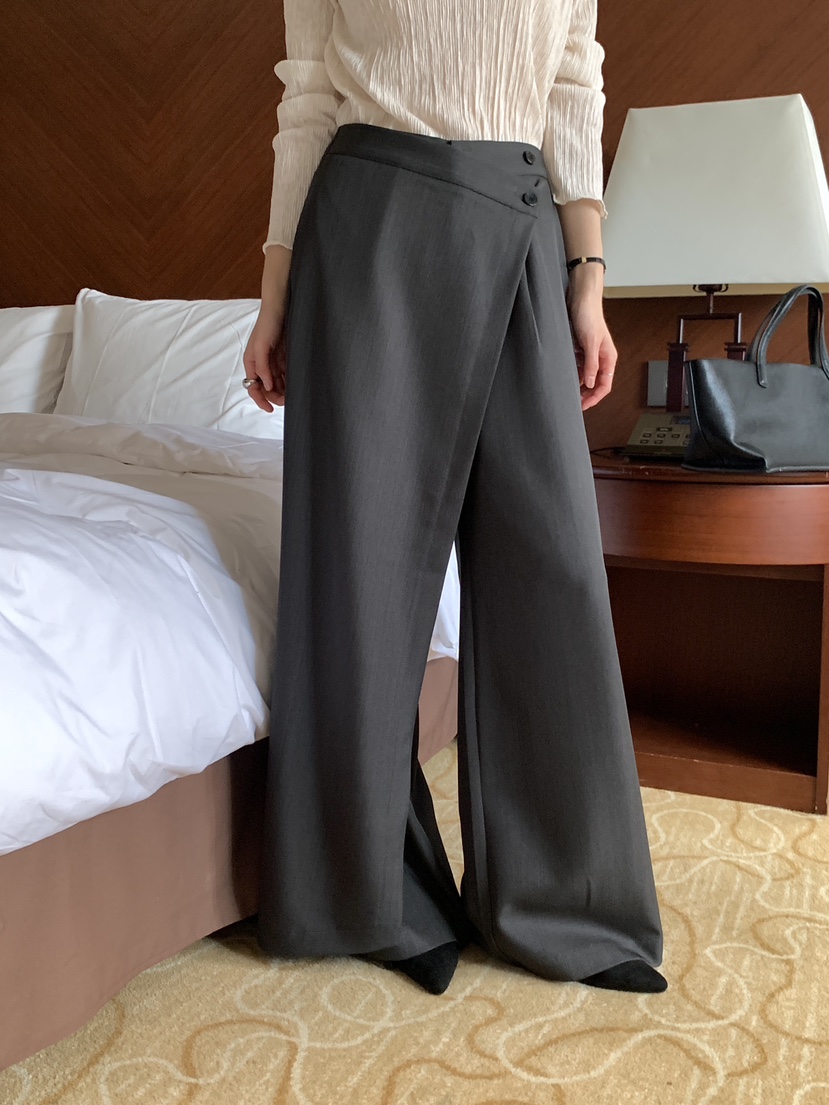 FRILL-T/DADA東大門代購女裝新品人氣休閑推薦時尚休閑褲FRILL-T/DADA休閑褲圖色1