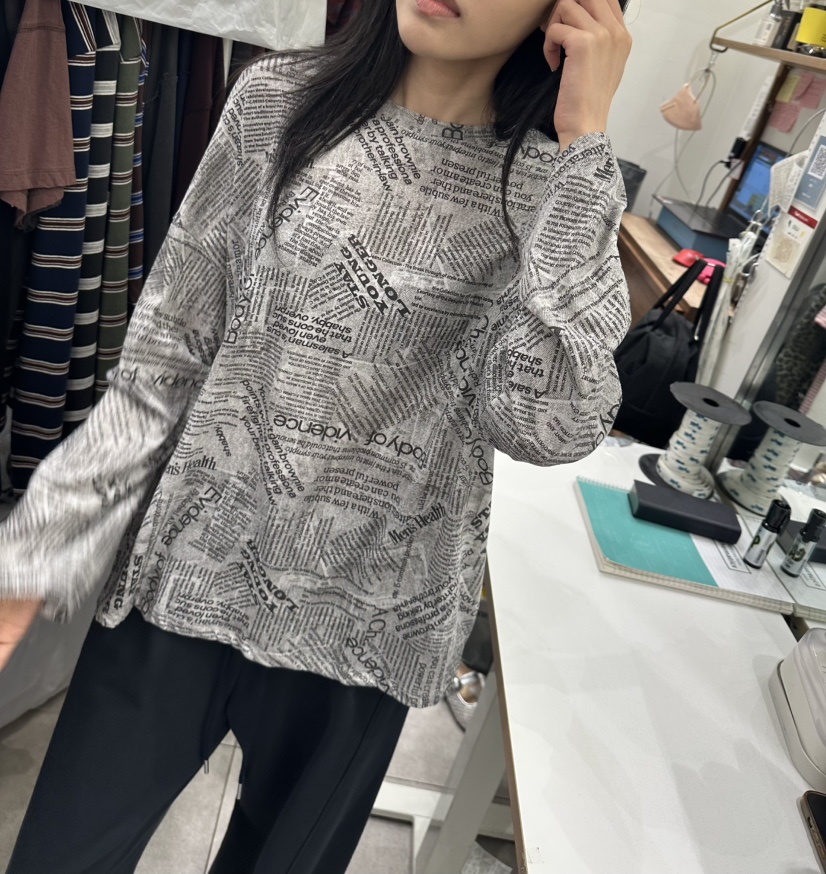 CELLI韓國直郵女裝新款真品推薦熱賣休閑人氣長袖T恤染色CELLI長袖T恤