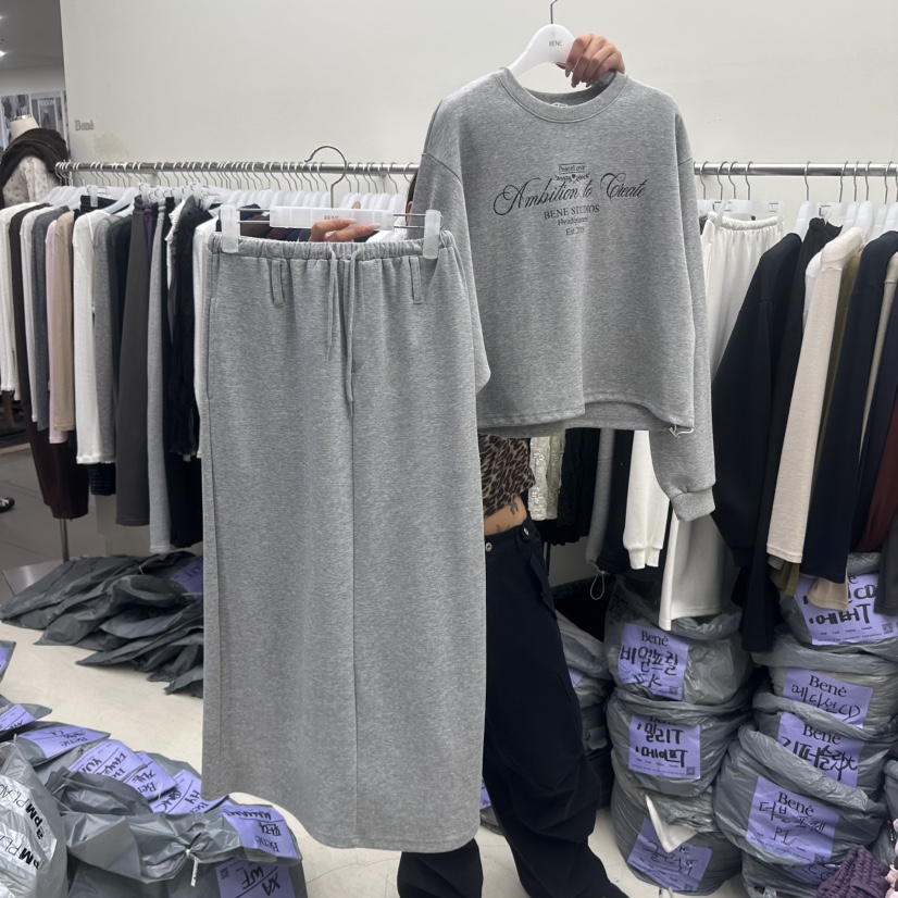 BENE東大門實拍女裝新品人氣休閑時尚真品推薦熱賣長裙SHOP BENE_Bene長裙