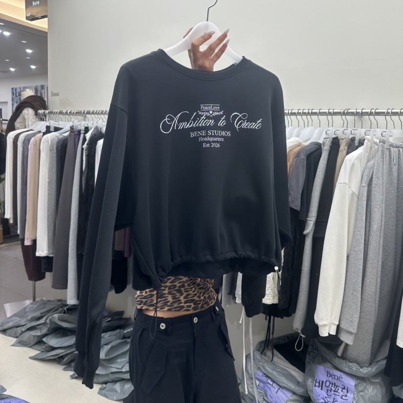 BENE韓國代購女士新款休閑熱賣真品人氣推薦時尚衛衣SHOP BENE_Bene衛衣圖色3