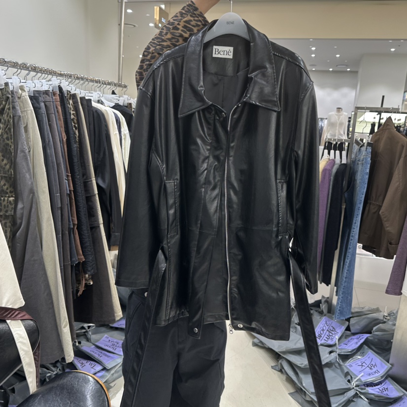 BENE東大門實拍女士新品時尚推薦休閑人氣熱賣真品皮衣SHOP BENE_Bene皮衣圖色3
