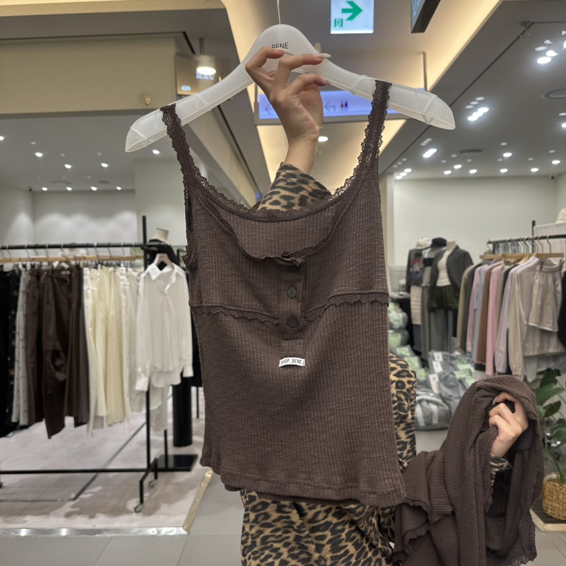 BENE東大門實拍女裝新款時尚真品人氣熱賣推薦休閑吊帶背心SHOP BENE_Bene吊帶/背心圖色4