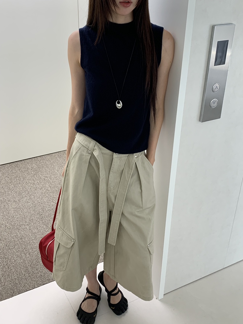 RIVER RAIN東大門代購女裝新款真品推薦熱賣時尚吊帶背心RIVER RAIN吊帶/背心圖色3深藍色