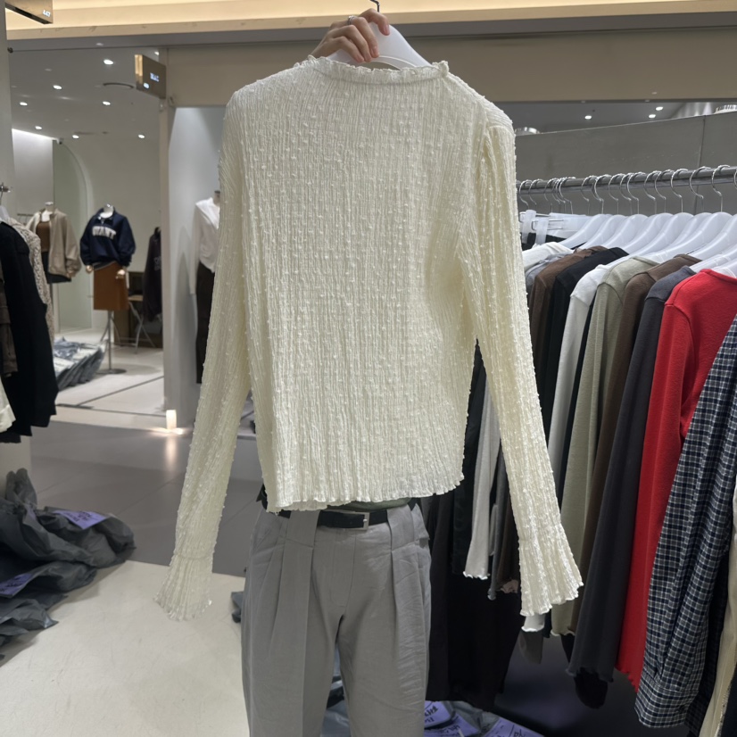 BENE韓國代購女士新品時尚真品人氣熱賣休閑推薦襯衫蕾絲衫SHOP BENE_Bene襯衫/蕾絲衫