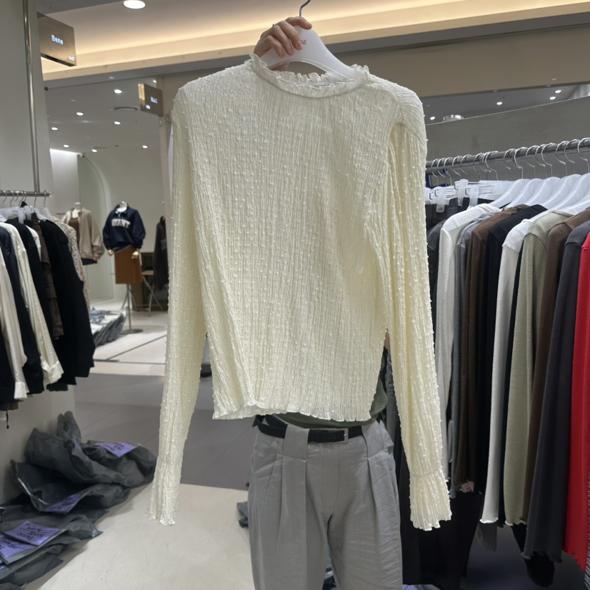 BENE韓國代購女士新品時尚真品人氣熱賣休閑推薦襯衫蕾絲衫SHOP BENE_Bene襯衫/蕾絲衫圖色1