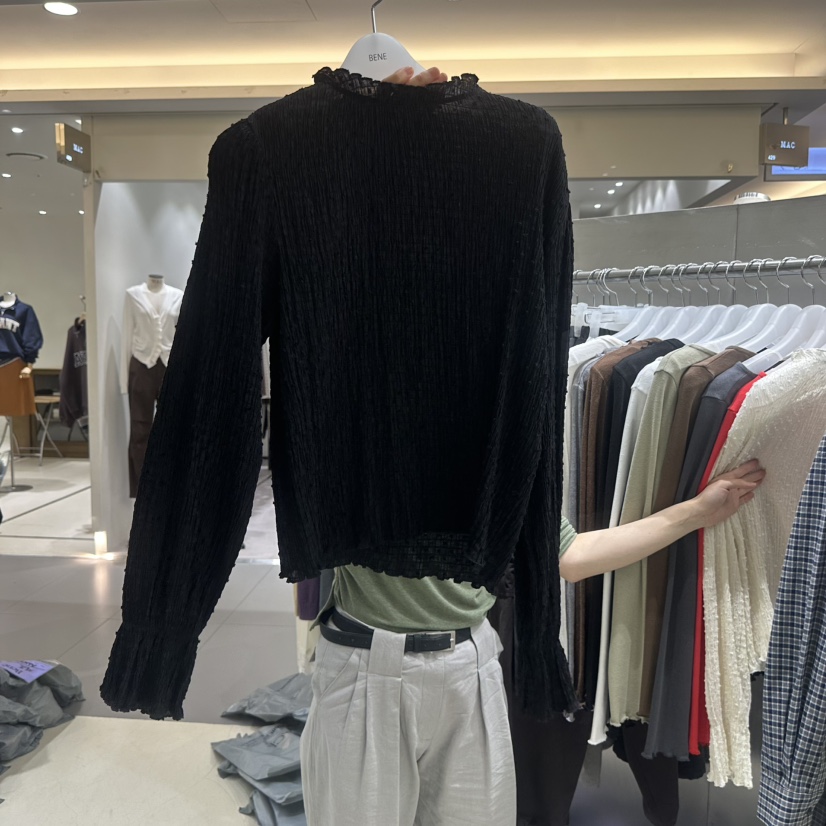 BENE韓國代購女士新品時尚真品人氣熱賣休閑推薦襯衫蕾絲衫SHOP BENE_Bene襯衫/蕾絲衫圖色2