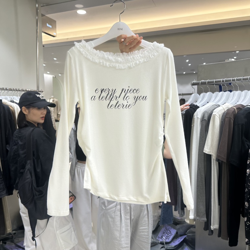 BENE韓國直郵女士新款推薦熱賣休閑真品人氣時尚長袖T恤SHOP BENE_Bene長袖T恤圖色2