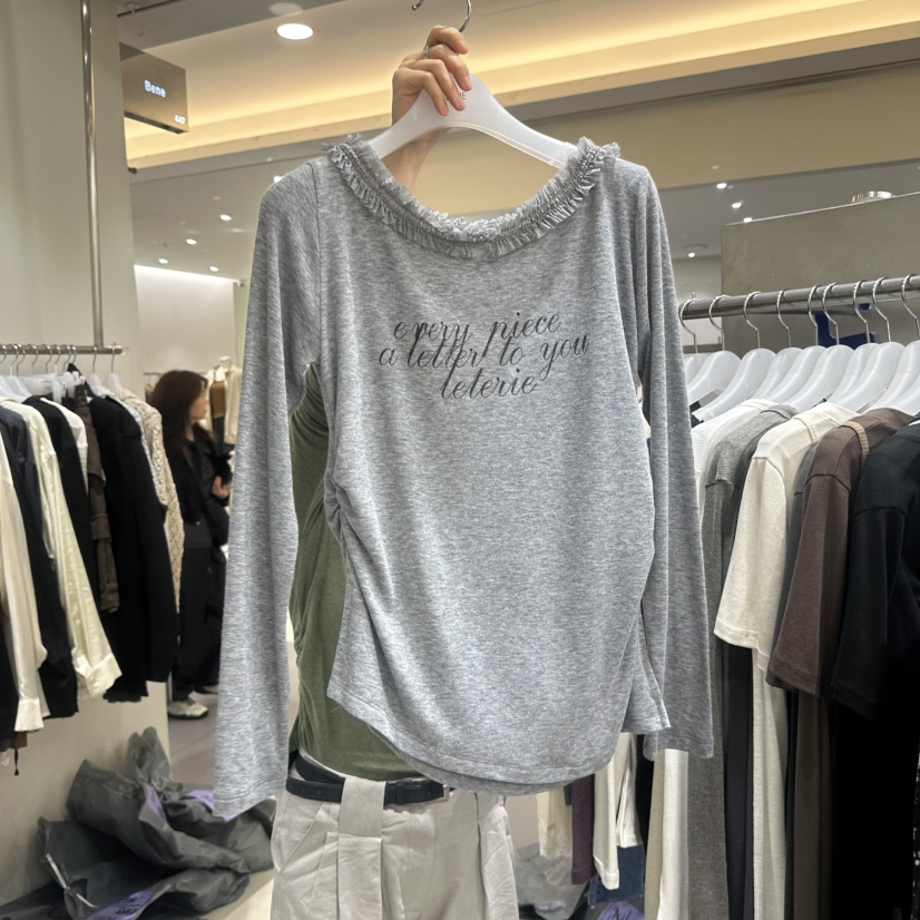 BENE韓國直郵女士新款推薦熱賣休閑真品人氣時尚長袖T恤SHOP BENE_Bene長袖T恤圖色3