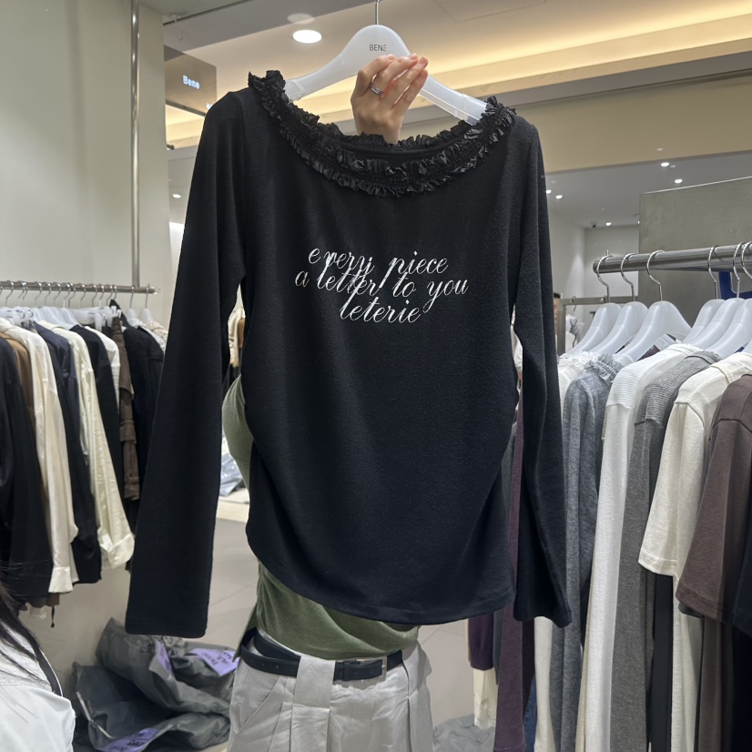 BENE韓國直郵女士新款推薦熱賣休閑真品人氣時尚長袖T恤SHOP BENE_Bene長袖T恤圖色4