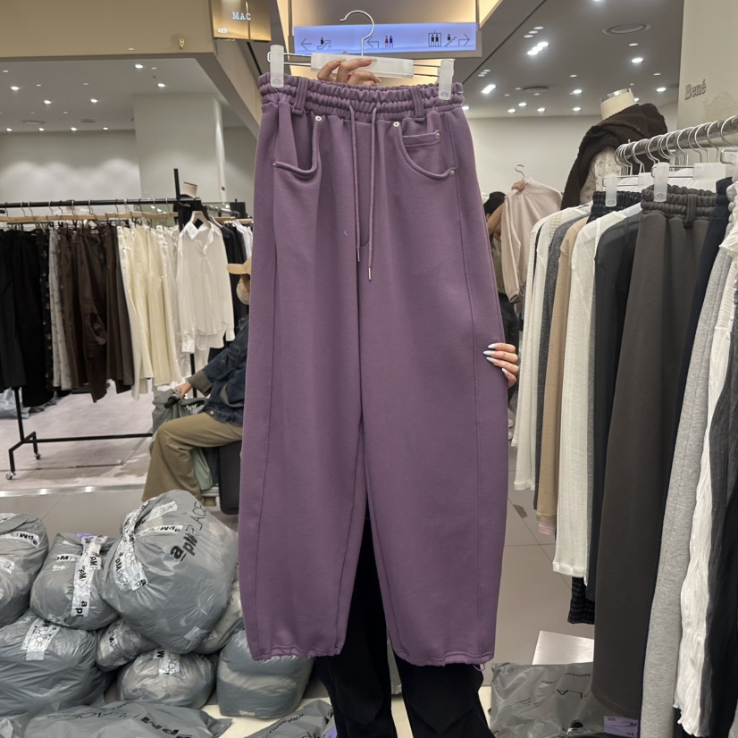 BENE韓國代購女裝新品推薦休閑熱賣真品人氣休閑褲不含腰帶SHOP BENE_Bene休閑褲圖色1