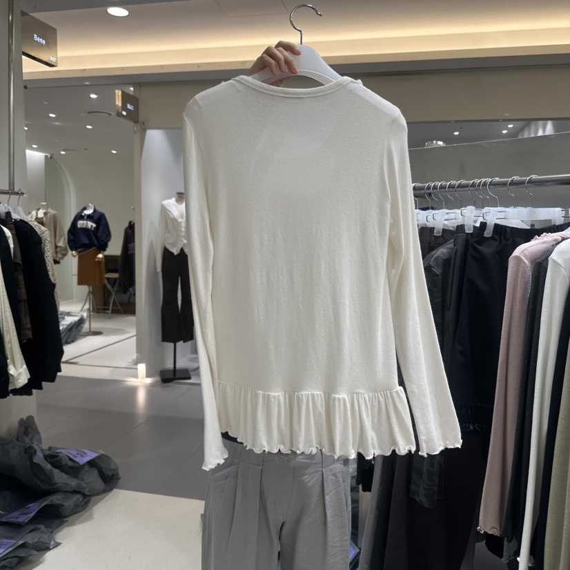 BENE東大門實拍女裝新品真品推薦休閑人氣熱賣時尚長袖T恤SHOP BENE_Bene長袖T恤