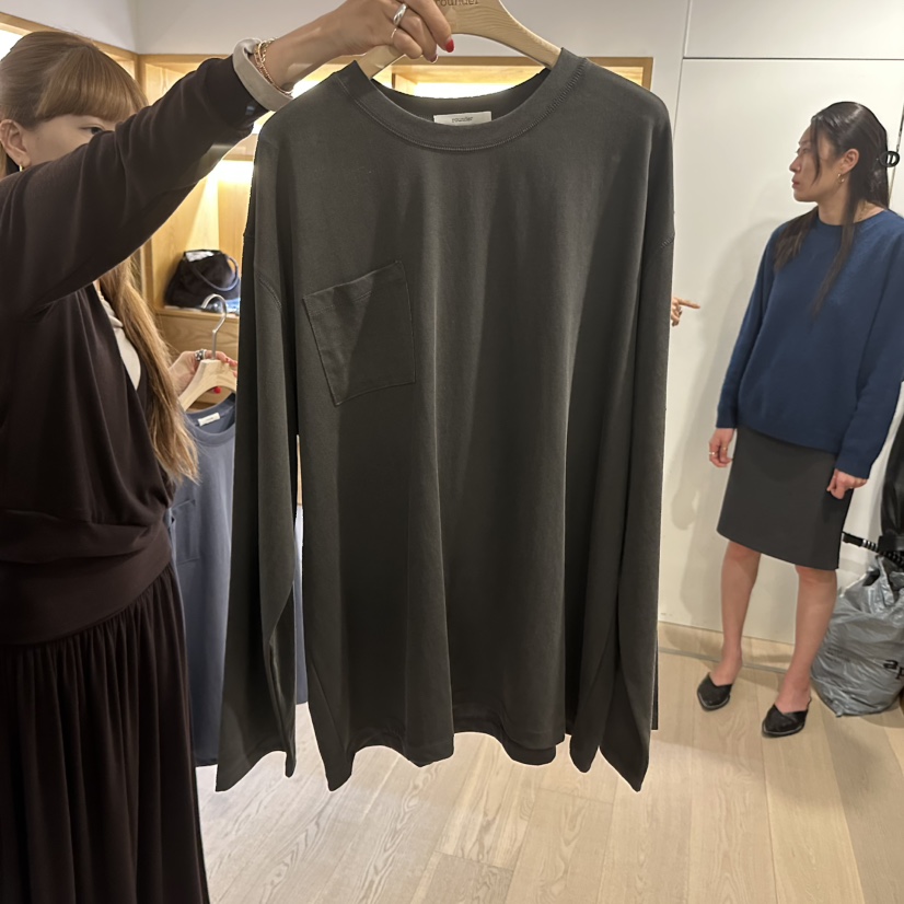 ROUNDER東大門代購女裝新品時尚休閑推薦熱賣人氣長袖T恤ROUNDER長袖T恤圖色3
