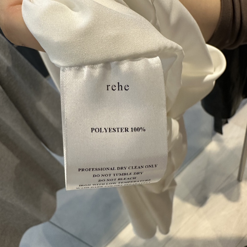REHE韓國直郵女裝新品真品推薦時尚熱賣半身裙中短裙緞帶REHE半身裙/中短裙