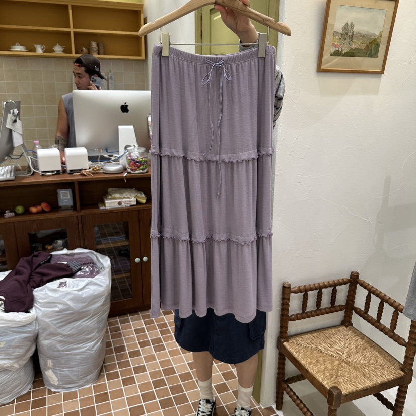 OURMOMENT東大門實拍女士新款休閑推薦人氣時尚真品熱賣長裙OURMOMENT長裙圖色2