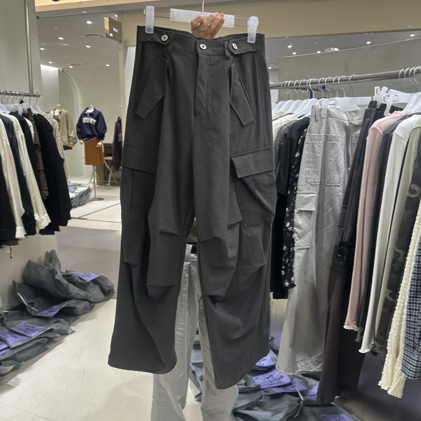 BENE東大門代購女士新品人氣熱賣時尚推薦真品休閑褲口袋SHOP BENE_Bene休閑褲圖色2墨色