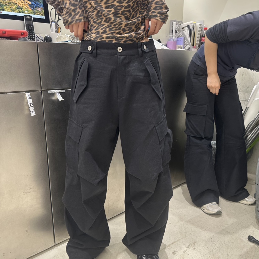 BENE東大門代購女士新品人氣熱賣時尚推薦真品休閑褲口袋SHOP BENE_Bene休閑褲圖色4黑色