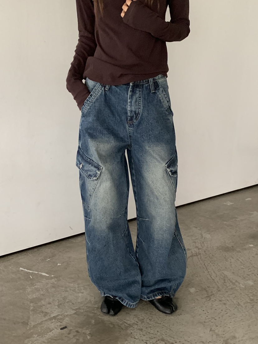 RIVER RAIN韓國代購女士新品真品熱賣人氣時尚推薦牛仔褲RIVER RAIN牛仔褲